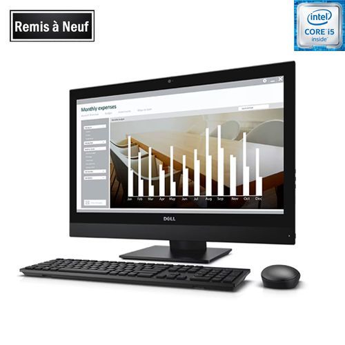 DELL All in One Optiplex 7440 Core i5-6500 16Go ,256 Go SSD 24 Pouces (Remis à Neuf)
 Fiche Technique et Prix au Maroc