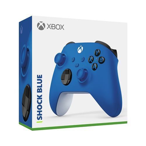 XBOX Manette Xbox Series sans fil Shock Blue
 Fiche Technique et Prix au Maroc
