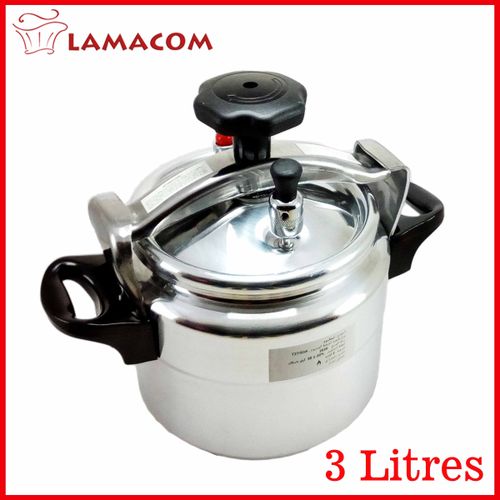 Lamacom Autocuiseur Aluminium Eco 3L + Panier // Cocotte Aluminium 3L
 Fiche Technique et Prix au Maroc