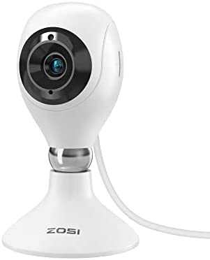 ZOSI 3MP HD Caméra de Surveillance WiFi pour Intérieure, Caméra pour Bébé Moniteur, Détection Humaine, Audio Bidirectionnelle, Vision Nocturne 10m, Stockage Cloud & Stockage Local Fiche Technique et Prix au Maroc
