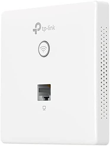 TP-Link Omada EAP115-Wall Point d'accès WiFi 4 N300 murale, 2 ports Ethernet 10/100M, Support PoE 802.3af/at Fiche Technique et Prix au Maroc