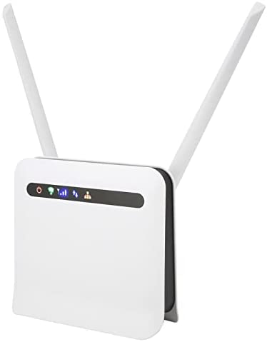 Routeur 4G LTE Avec 4 Antennes - Convertit Une SIM En WiFi - Jusqu'à 300 Mbps, 32 Appareils Connectés