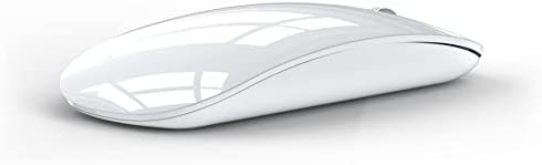 Uiosmuph U58 Souris sans Fil Rechargeable, 2.4G silencieuse Wireless Mouse Ultra Portable Souris Optique avec récepteur USB Nano et Adaptateur de Type C pour PC/Tablette/Ordinateur Portable (Blanc) Fiche Technique et Prix au Maroc