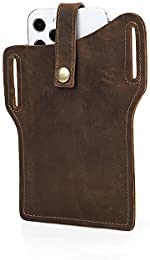 Hiram étui de téléphone Portable en Cuir Hommes étui Universel étui de Taille Gaine avec Boucle de Ceinture,Pochettes de téléphone pour Hommes Fiche Technique et Prix au Maroc