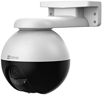 EZVIZ C8W Pro 2K Camera Surveillance WiFi Extérieure à 360° avec Suivi Auto, Détection de Forme Humaine/Véhicule, Vision Nocturne en Couleur, Audio Bidirectionnel, IP65 Etanche, Défense Active, H.265 Fiche Technique et Prix au Maroc