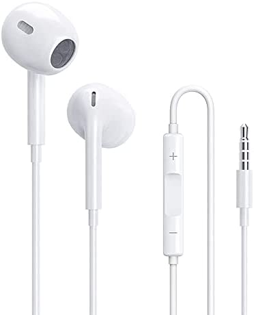 ZZSM Ecouteurs,ecouteurs filaires 3,5 mm, ecouteurs Intra-Auriculaires,Casques et écouteurs stéréo ergonomiques à réduction de Bruit, compatibles avec la Plupart des appareils 3, 5 mm Fiche Technique et Prix au Maroc