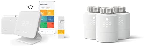 tado° Kit de Démarrage - Thermostat Connecté et Intelligent sans Fil V3+, Contrôle Intelligent du Chauffage, Fonctionne avec Alexa, Siri & Assistant Google + 3-Pack – Accessoire Avis, Fiche Technique et Prix au Maroc