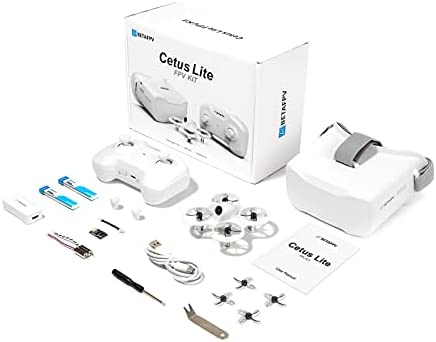 BETAFPV Cetus Lite FPV RTF Drone Kit avec Fonction D'auto-Protection de Maintien D'altitude Simulateur de Prise en Charge des Modes de Vitesse 2 pour Enfants, Débutants FPV à Voler Fiche Technique et Prix au Maroc