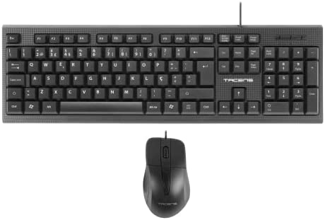 Tacens Anima ACP0, Pack Clavier et Souris per PC, 1200DPI, Clavier Membrane, PTAvis,  Fiche Technique et Prix au Maroc
