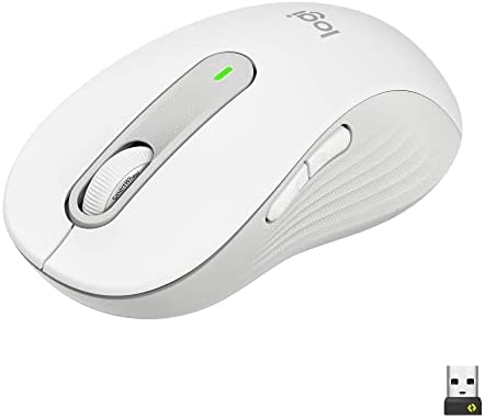 Logitech Signature M650 L Souris sans fil Grande Taille - Pour Mains Larges, Pile 2 ans, Clics Silencieux, Boutons de Côtés Programmables, Bluetooth, PC/Mac/Multi-Device/Chromebook - OffwhiteAvis,  Fiche Technique et Prix au Maroc