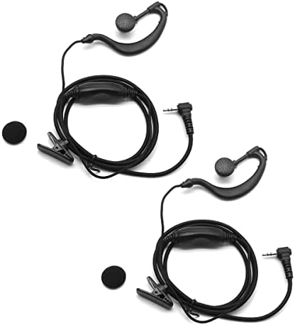 2 x Sundely® Clip-ear casques/oreillettes pour radios Binatone Action 950 Terrain 200 550 2,5 mm 1 broche Jack Fiche Technique et Prix au Maroc