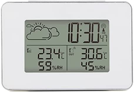 LXXSH Réveil Horloge Digital sans Fil Température et prédiction d'humidité Snooze Réveil Fiche Technique et Prix au Maroc