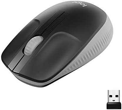 Logitech M190 Souris sans fil, design ambidextre, durée de la batterie 18 mois avec mode économie d’énergie, récepteur USB, contrôle précis du curseur + défilement, large molette de défilement - GrisAvis,  Fiche Technique et Prix au Maroc