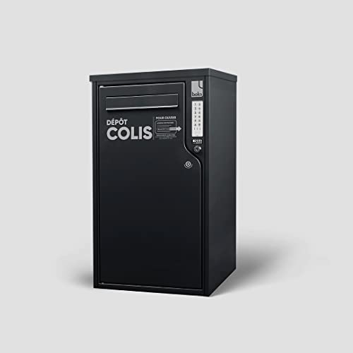 Boîte à colis connectée pour lettres et colis, boks ONE, Boks - Boîte aux lettres colis - Bluetooth Low Energy (Gris Anthracite - RAL 7016) Avis, Fiche Technique et Prix au Maroc