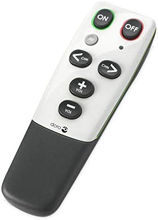 Doro HandleEasy 321rc Télécommande Universelle Ergonomique, Facile à Utiliser pour TV, décodeur, Radio, Chaîne HiFi, Lecteur DVD, Fort Contraste des Touches, évite de dérégler Les appareils. Fiche Technique et Prix au Maroc