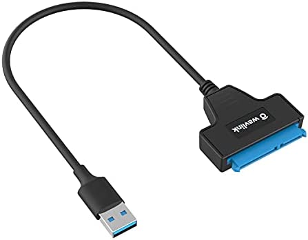 WAVLINK - Adaptateur USB 3.0 vers SATA pour SSD 2,5" et HDD - Câble USB vers SATA - Adaptateur fixe, 2,5" Fiche Technique et Prix au Maroc