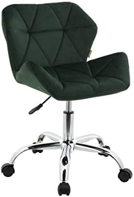 HNNHOME® Chaise de bureau moderne pivotante en tissu rembourré pour maison, bureau, hauteur réglable Fiche Technique et Prix au Maroc