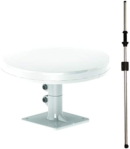 ANTARION Antenne TNT OMNIPROPLUS 38dB + Mat Traversant Camping Car Caravane Fiche Technique et Prix au Maroc