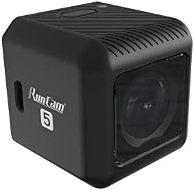 RunCam 5 Noire 4K FPV Caméra Ultra HD Caméras d'action FOV 145° avec SIE Stabilisation 56g Mini Caméra Sport pour FPV Drone RC Quadricoptère Radiocommandés, avec 128G Carte SD Fiche Technique et Prix au Maroc
