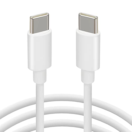 Bokadzi Câble USB C vers USB C 2M,USB Type C 100W 20V/5A PD Charge Rapide avec Câble de Charge à Puce E-Mark et Câble de Données pour Galaxy S21 Ultra /S21 /S20 /Note 20,MacBook Pro - blanc Fiche Technique et Prix au Maroc