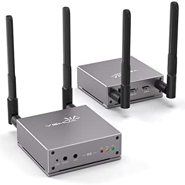 Émetteur et Récepteur HDMI sans Fil, YEHUA Émetteur Vidéo sans Fil 5G avec Boucle HDMI, Diffusion d'Écran 200M pour Netflix, Vidéo, Réunion en Streaming sur TV/Projecteur/Moniteur Fiche Technique et Prix au Maroc