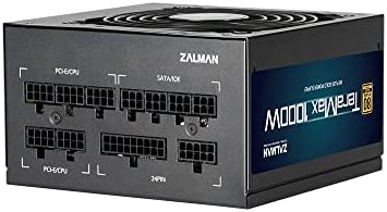 Alimentation PC Zalman TeraMax 1200W (80+ Gold, 100% Modulaire) Fiche Technique et Prix au Maroc