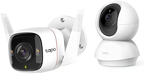 TP-Link Tapo Caméra Surveillance WiFi Extérieur TAPO C320WS, QHD 4MP(2K+), Vision Nocturne en Couleur & Tapo Caméra Surveillance WiFi (Tapo C200), Camera intérieur 1080P avec Vision Nocturne Fiche Technique et Prix au Maroc