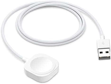 fuvoki Chargeur pour Apple Watch, 1,5M Câble de Charge Rapide Magnétique, Chargeur iWatch pour Apple Watch Series 8 7 6 5 4 3 2 SE - Blanc Fiche Technique et Prix au Maroc