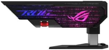 ASUS ROG Herculx Support pour Carte graphie, Montage sans Outils, Niveau intégré Pratique, Structure en Alliage de Zinc, Hauteur réglable de 72 à 128 mm, Aura Sync, Noir 90DA0020-B09000 Fiche Technique et Prix au Maroc