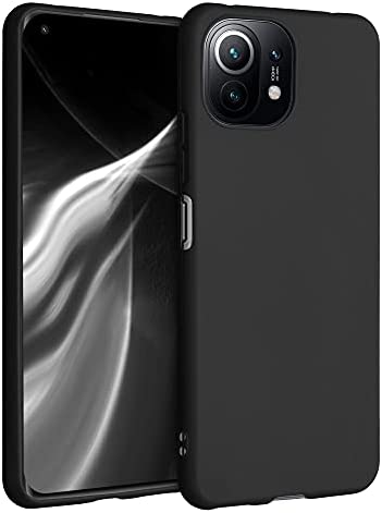 kwmobile Coque Compatible avec Xiaomi 11 Lite (5G) NE/Mi 11 Lite (5G) - Housse de téléphone Protection Souple en Silicone - Noir Mat Fiche Technique et Prix au Maroc