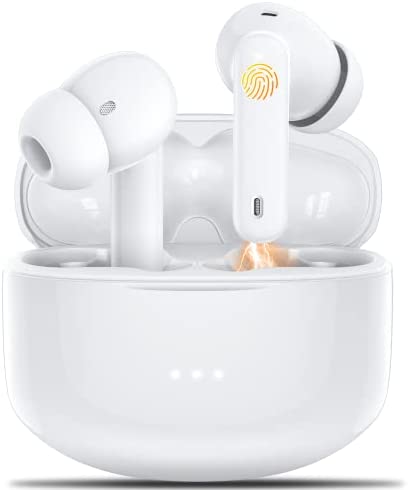 Aoslen Ecouteurs Bluetooth sans Fil 2023 Écouteurs sans Fil in Ear ENC Antibruit 4 Microphones Appels Stéréo HD 36H d'Autonomie USB-C Charge Rapide IPX6 Étanche Sport pour iOS Android Samsung Huawei Fiche Technique et Prix au Maroc