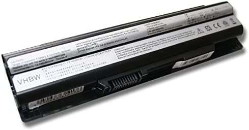 vhbw Li-ION Batterie 4400mAh (11.1V) Noire pour Ordinateur, PC MSI Megabook CR41, CR61, CR650, CR70, CX41, CX61, CX650, CX70 comme BTY-S14, BTY-S15. Fiche Technique et Prix au Maroc