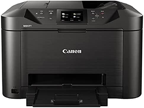Canon Maxify MB5150 Imprimante Multifonction Jet d'encre, 24 ipm en Blanc et Noir, 15,5 ipm en Couleur, 600 x 1200 dpi, Noir/Anthracite Fiche Technique et Prix au Maroc