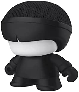 Mini Enceinte Bluetooth Portable EcoResponsable et Biodégradable Xoopar - Mini Xboy - Mini Enceinte Portable Lumineuse LED - Son Puissant 360° Télécommande Selfie Intégrée (Noir) Fiche Technique et Prix au Maroc