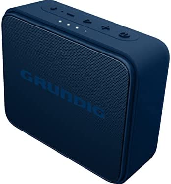 GRUNDIG, Enceinte Portable Bluetooth 5,0 Waterproof IPX7, 3,5WRMS, Mains Libres, 30h d'autonomie, Entrée auxiliaire, Possibilité d'associer 2 Enceintes pour Stéréo et Fonction Power Bank Fiche Technique et Prix au Maroc