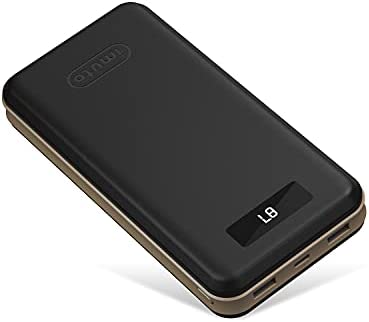 Power Bank 27000 MAh PD 20W - Avec 3 Câbles Intégrés, 4 Sorties - Charge Rapide Pour IPhone, Android, Tablette