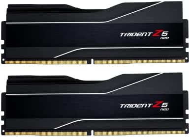 G.Skill Trident Z5 NEO Series (AMD Expo) 32 Go (2 x 16 Go) 288 broches SDRAM DDR5 6000 CL30-38-38-96 1,35 V Dual Channel Desktop F5-6000J3038F16GX2-TZ5N (Noir mat) Fiche Technique et Prix au Maroc