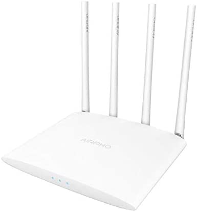 AIRPHO AR-W400 WiFi AC1200 Mbps Point d'accès + routeur, 2 x LAN, 1 x WAN, 4 x antenne fixe 5 dB Fiche Technique et Prix au Maroc