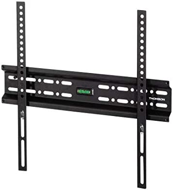 Thomson Support mural TV WAB075 (VESA jusqu'à 600x400, fixe, pour une diagonale d´écran comprise entre 94 et 191 cm (de 37" à 75")) Noir Fiche Technique et Prix au Maroc