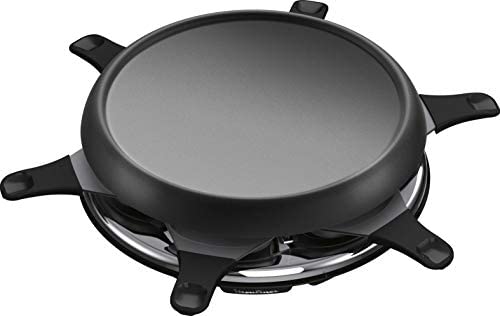 Moulinex Accessimo Raclette Plancha Crêpier 6 Coupelles Noir RE151812 Avis, Fiche Technique et Prix au Maroc