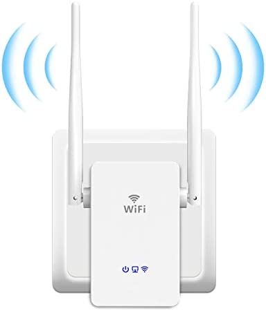 Répéteur WiFi, 300Mbps 2.4GHz Amplificateur WiFi sans Fil WiFi Range Booster Compatible Repeater/Routeurs/AP Mode avec 2*5dBi Antennes, 1 Port Ethernet, Compatible avec Toutes Les Box Internet Fiche Technique et Prix au Maroc