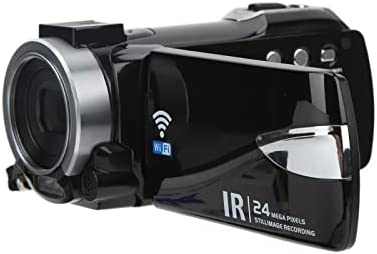 Dilwe Caméscope, Caméscope Numérique, Ultra HD 1080P 30FPS, écran de 3,0 Pouces, Caméscope de Poche à Zoom Numérique 24MP Fiche Technique et Prix au Maroc