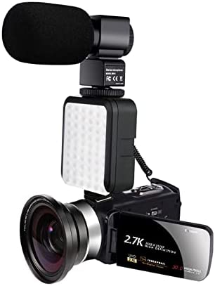 Flyafish Caméra VLog Caméscope vidéo 3 0mp Caméscope vidéo Caméra avec écran Tactile 16 x Streaming for Photographie vidéo enregistreur numérique Caméra de caméscope à Zoom numérique Fiche Technique et Prix au Maroc