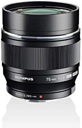 Olympus M.Zuiko Objectif Digital ED 75mm F1.8, focale fixe lumineuse, compatible tout appareil Micro 4/3 (modèles Olympus OM-D & PEN, Panasonic série G), Noir Fiche Technique et Prix au Maroc