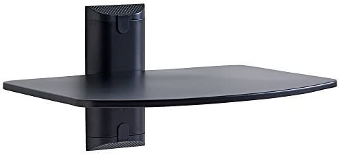 ECHOGEAR Étagère Murale en Acier pour Appareils Audiovisuels, Supportant Jusqu'à 6,8 Kg D'appareils De Streaming, Consoles De Jeux Et Boîtes De Câbles – EGAV1-B2 Fiche Technique et Prix au Maroc