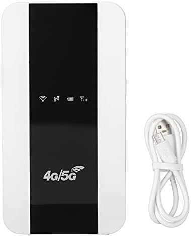 Xiuganpo Point D'accès pour Mobiles, Prise en Charge de la Carte SIM 4G / 5G Wi-FI sans Fil Grande Vitesse Routeur Portatif Créez Un WLAN n'importe Où International Poche (M10-3) Fiche Technique et Prix au Maroc