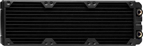 Corsair Hydro X Series, XR5 Radiateur de 360 mm (Triples Fixations Ventilateur de 120 mm, Installation Facile, Construction en Cuivre Premium, Guides de Vis de Ventilateur Inclus) Noir Fiche Technique et Prix au Maroc
