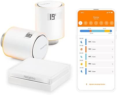 Netatmo Starter Pack - Tête Thermostatique Connectée et Intelligente, Pack pour chauffage collectif, NVP-FR Avis, Fiche Technique et Prix au Maroc