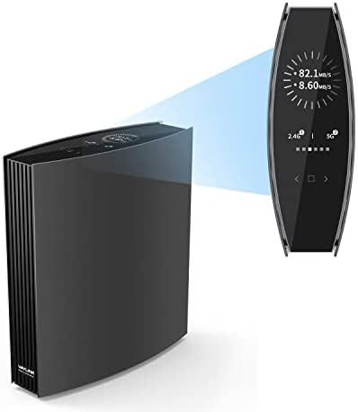 WAVLINK AC3200 Routeur Wi-Fi bi-bande 2 fonctions Gigabit Routeur (2,4 GHz 1000 Mbit/s et 5 GHz 2167 Mbit/s), prend en charge MU-MIMO, réseau invité, serveur multimédia crypté, 4 ports Gigabit LAN Fiche Technique et Prix au Maroc