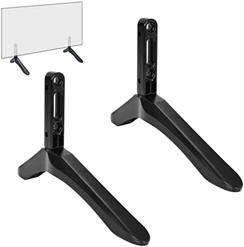 Meuble TV sur Pied Universel, Pieds TV Universel pour Téléviseur de 32 à 65 Pouces, Support de TV pour Plat et Incurvé TV LCD jusqu'à 45 kg, Distance de Trou de Montage de 22 mm à 55 mm Fiche Technique et Prix au Maroc